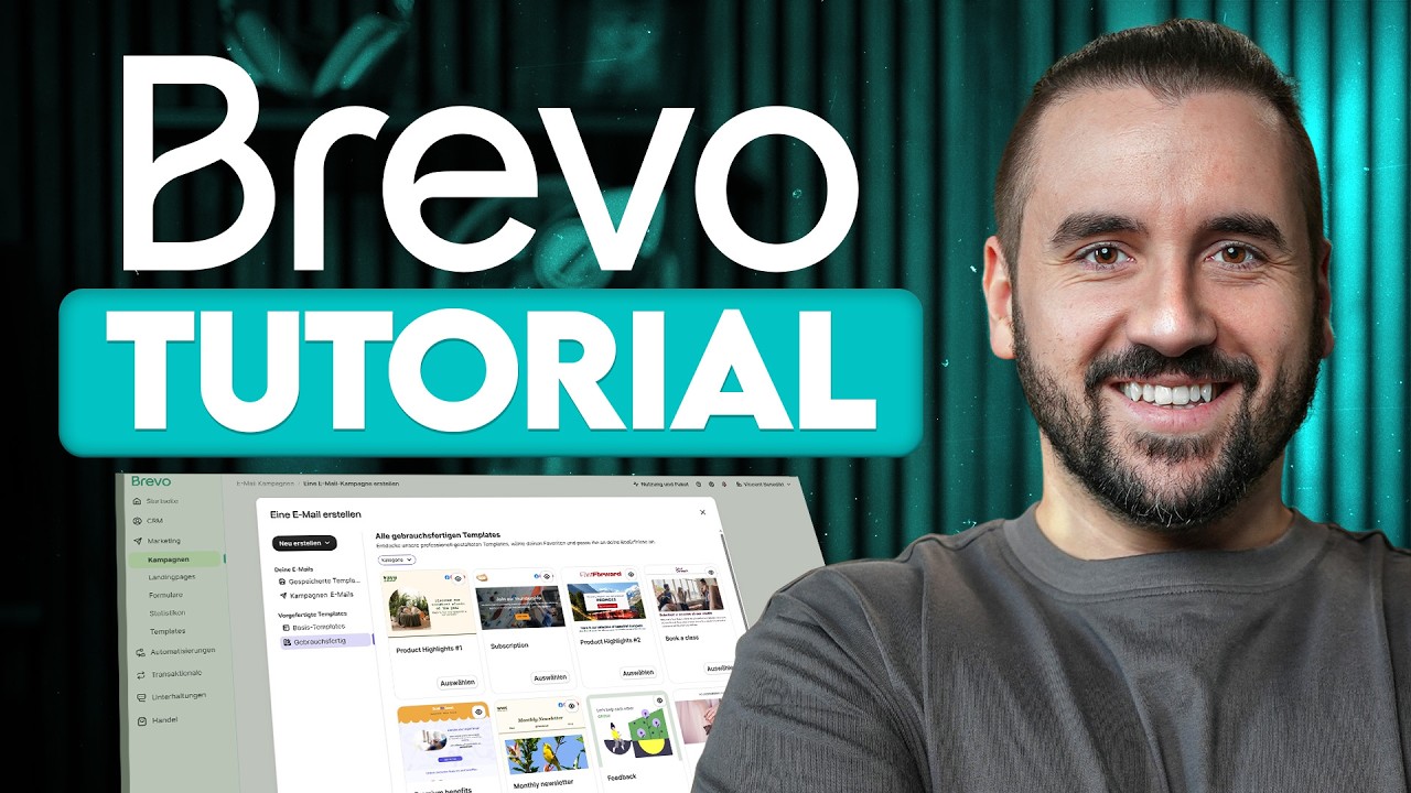 Brevo Tutorial f&uuml;r Anf&auml;nger - das beste CRM & Marketing Tool in 2026?
