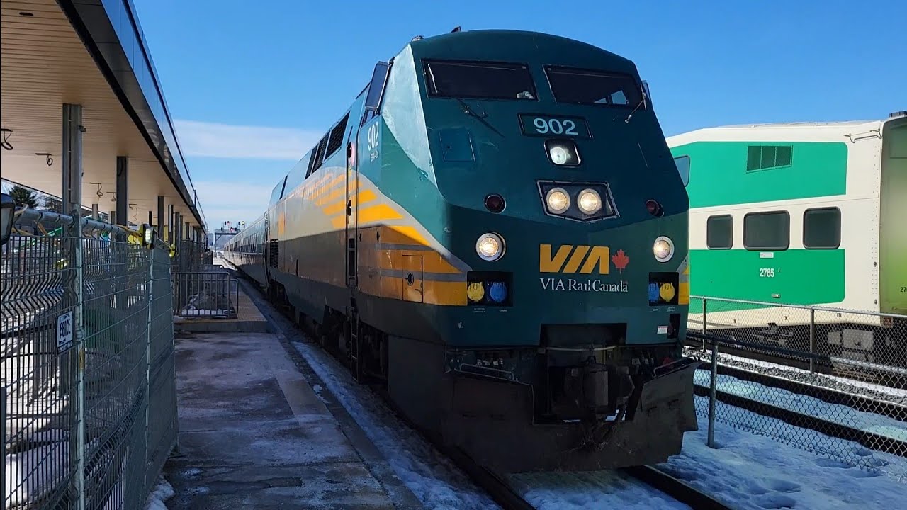 GO and VIA at Eglinton GO (MAR 9/23)