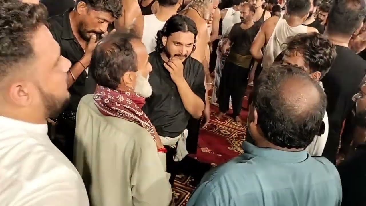 Matmi Sangat Madina syedan Gujrat || Azadari in lundpur Gujrat || 03/09/2022