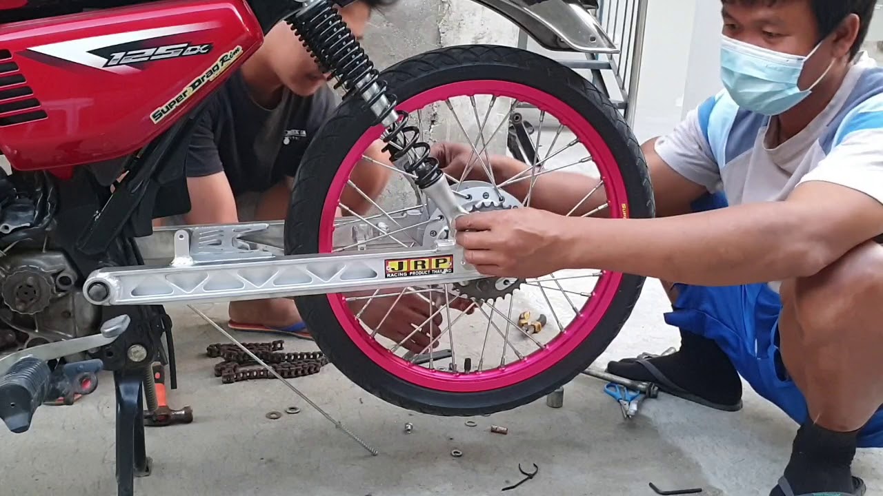 JRP Swing Arm prototype change TMX 125