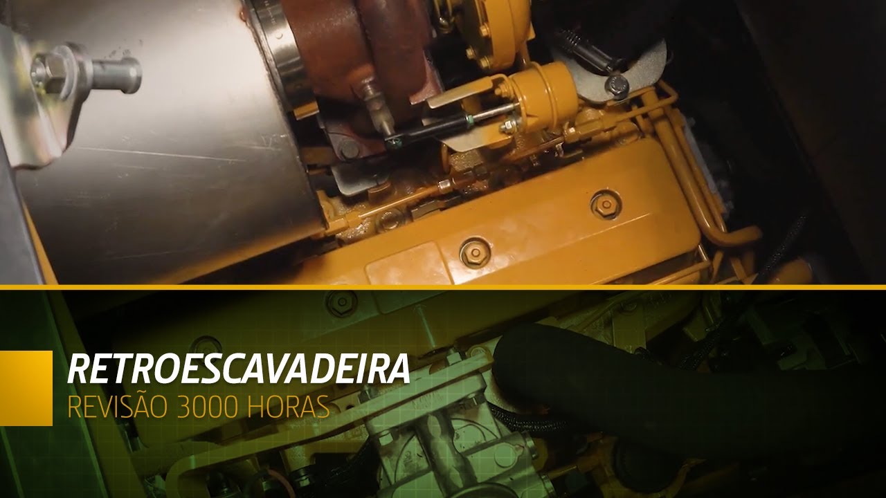 Retroescavadeira | Revisão 3.000 horas