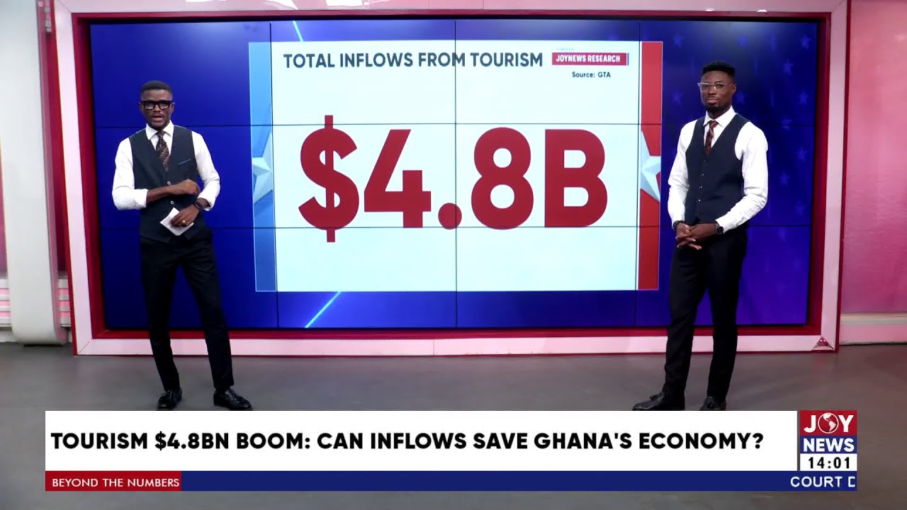 Tourism $4.8 Billion Boom: Can inflows save Ghana's economy? | Beyond The Numbers