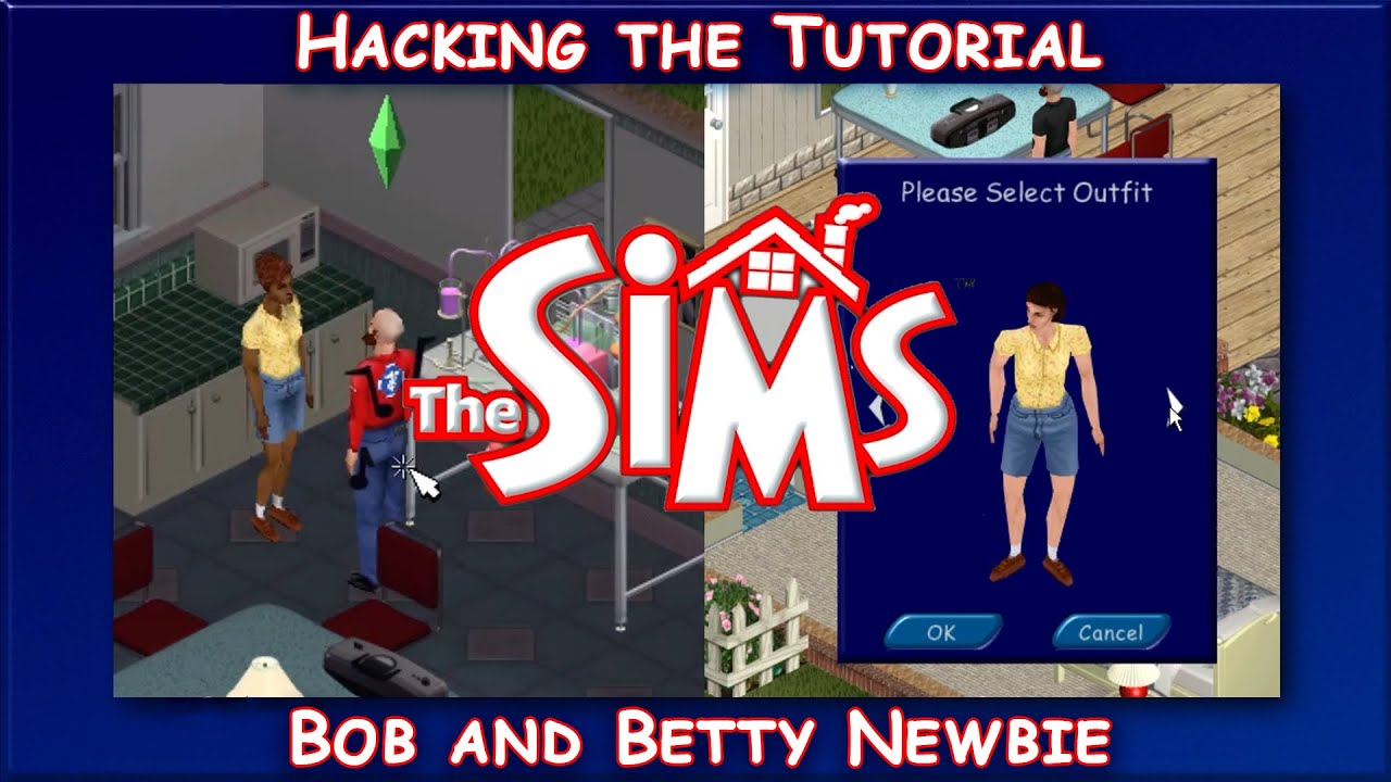 🔧 How to Hack The Sims 1 Tutorial with Bob & Betty Newbie