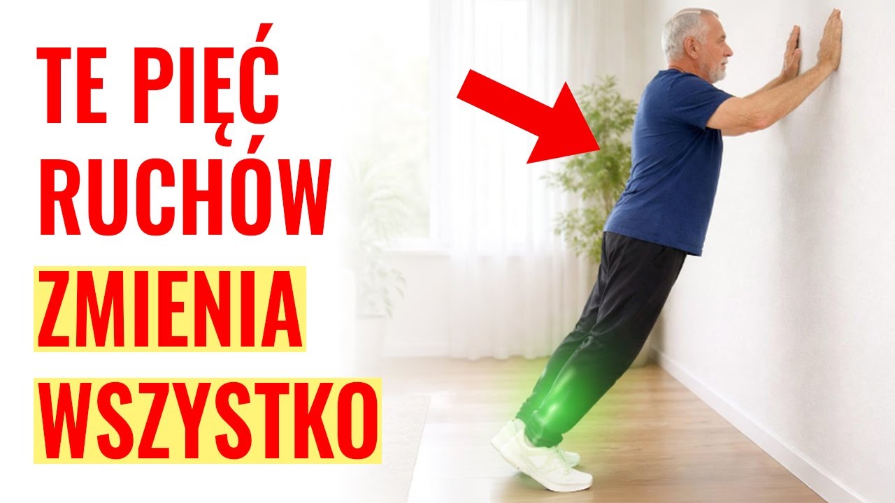 Czy po 60. roku życia Twoje nogi tracą siłę? Te 5 ćwiczeń zmieni wszystko!