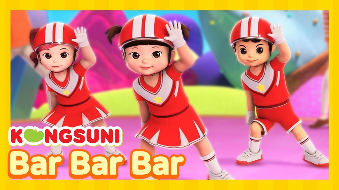 Kongsuni Bar Bar Bar Song - K-pop | Kongsuni English Song | Kongsuni and Friends | Kids Songs