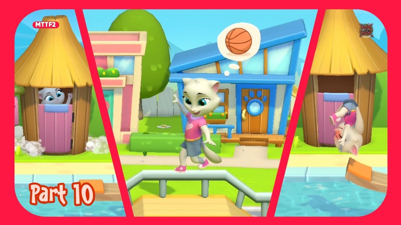 Spending a Day in My Talking Tom Friends 2