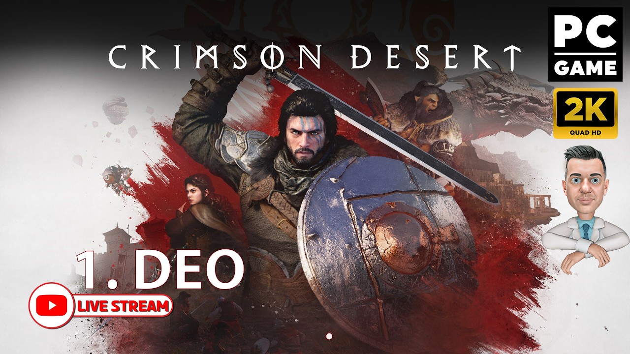 🚀 Igramo CRIMSON DESERT ⏳LAUNCH u 23h | 1. DEO [PC | 2026]