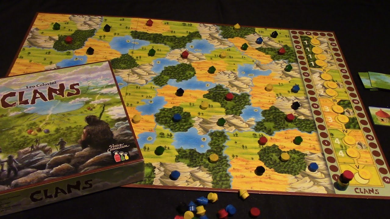 Jeremy Reviews It... - Clans Board Game Review