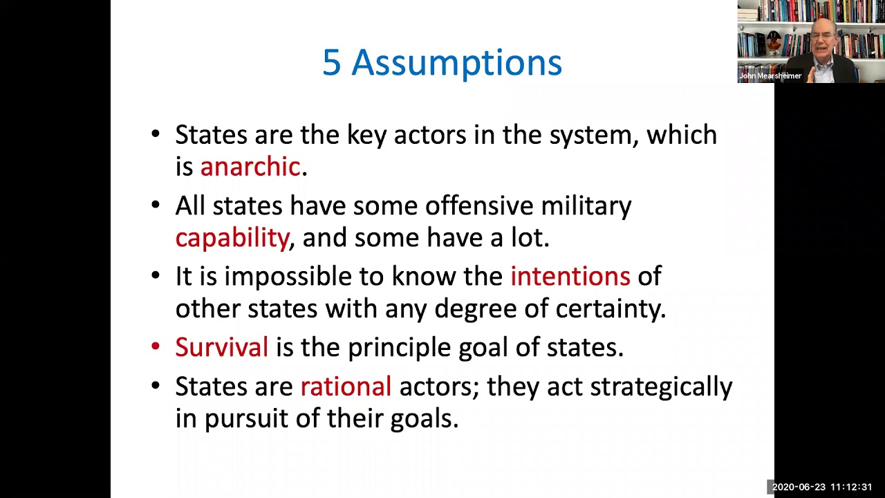 John Mearsheimer on Realism and the Rise of China