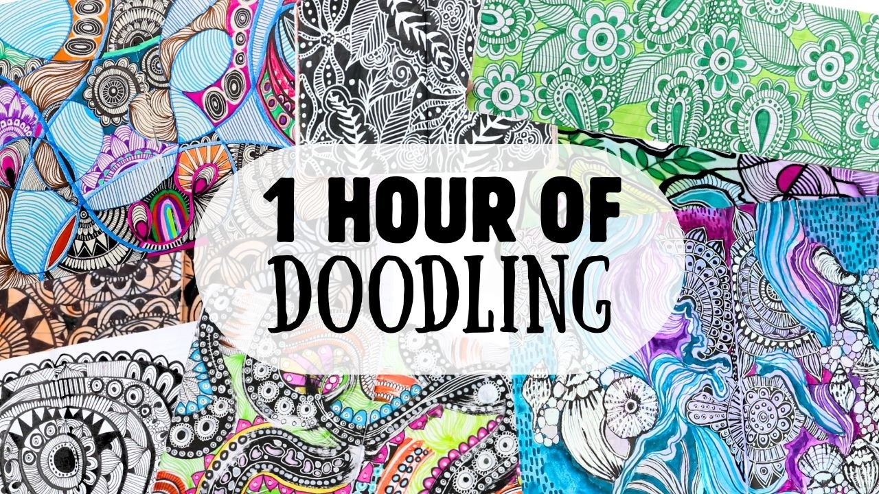 1 hour of doodles