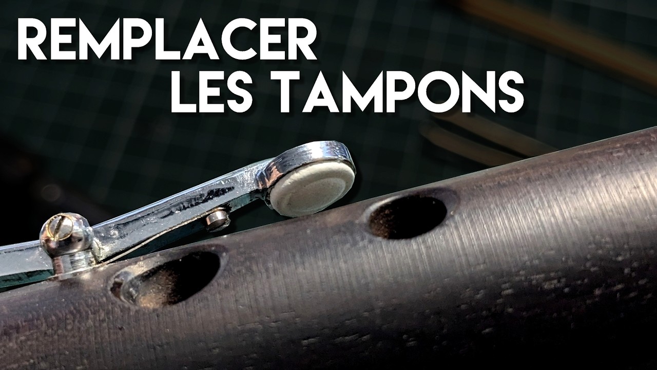 Remplacer les tampons d'une flûte (ou d'un piccolo)