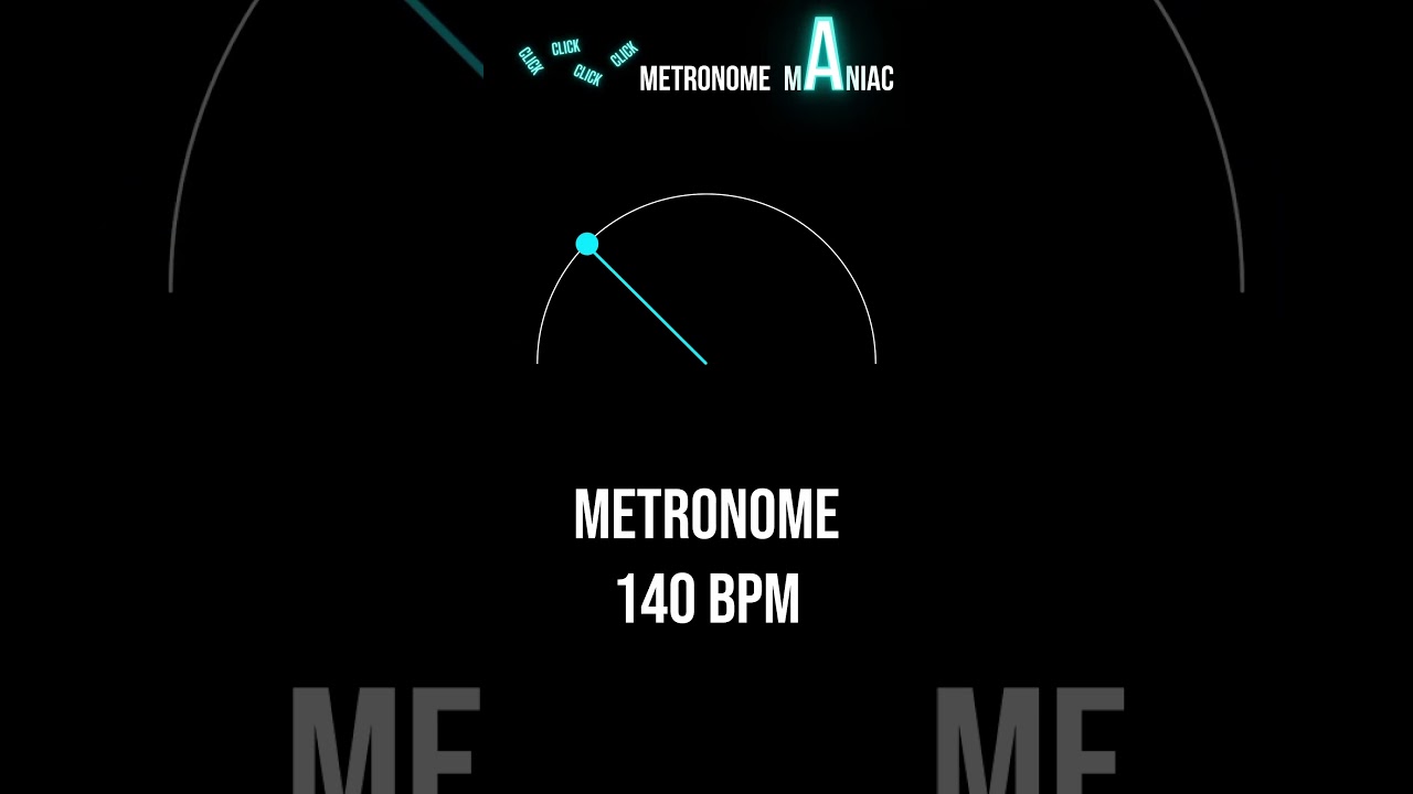 METRONOME 140 BPM 🎶 #shorts