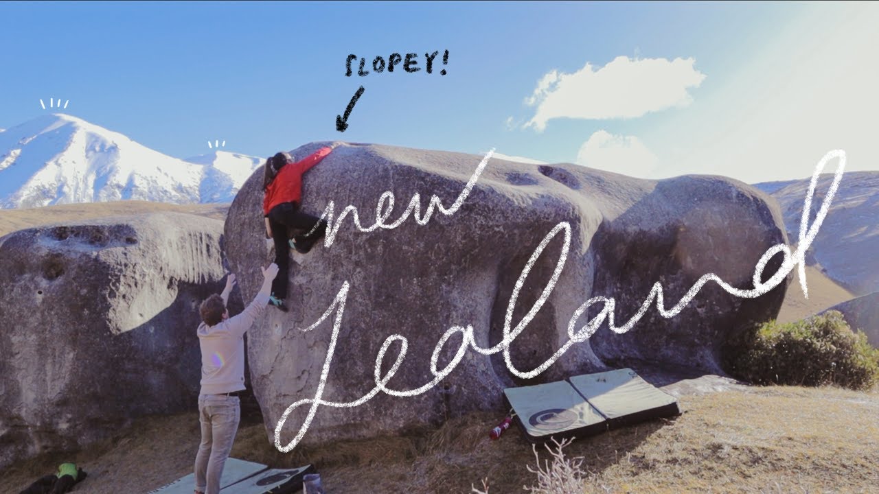bouldering in castle hill, new zealand! 🇳🇿 | pt 1 vlog | gracedoingthings