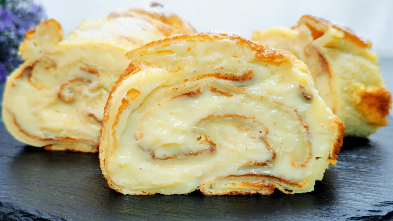 Easy Cake Roll Recipe! Simple and Delicious!