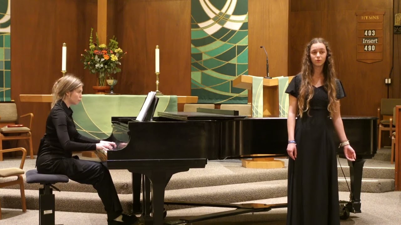 Carys Pligavko - Brahms - Wie Melodien Ziht es Mir