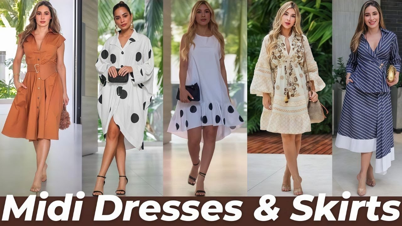 New Scarsa Midi Dresses & Skirts | Elegant December Looks for 2026 Style