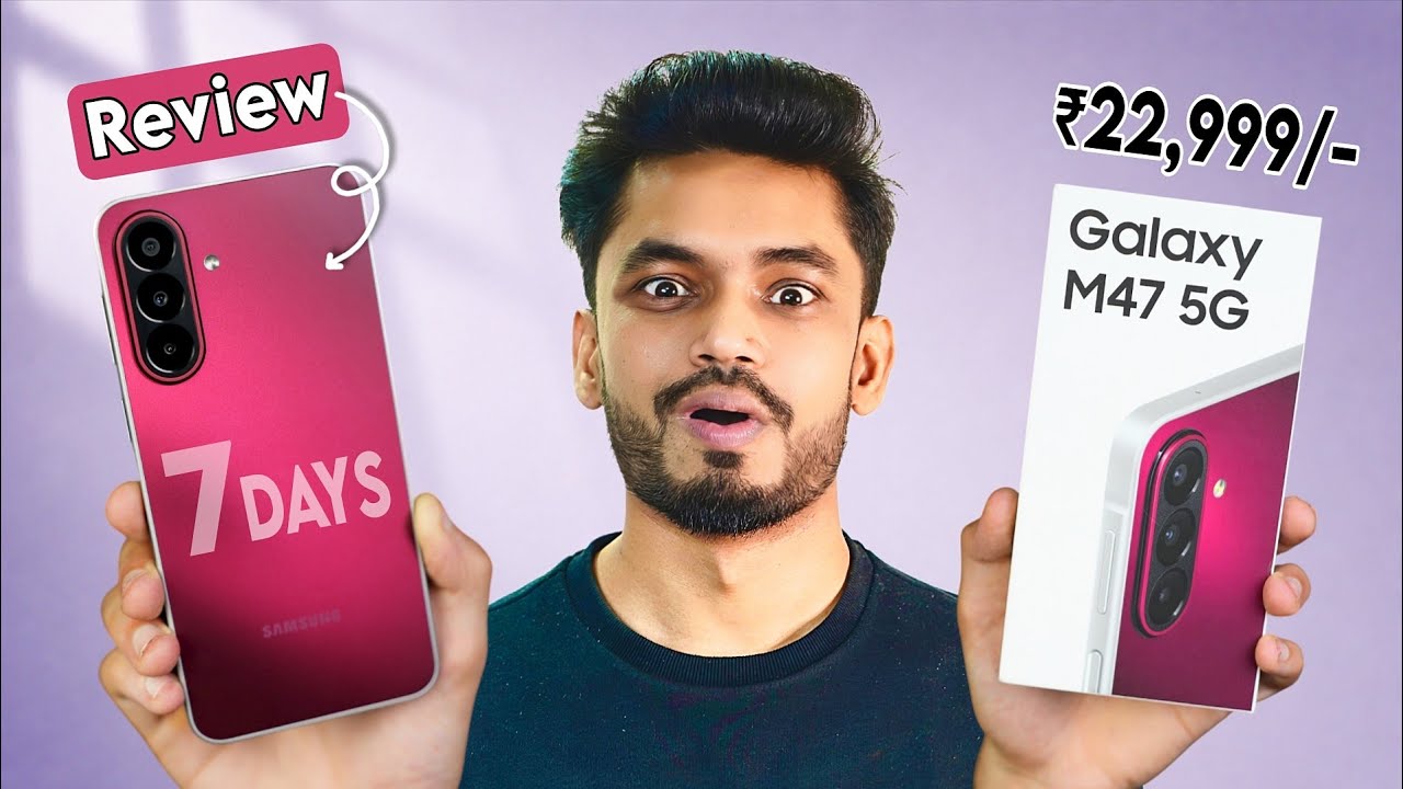 Samsung Galaxy M47 5G Review After 7 Days | Gaming Test | Best phone under 25000 ?