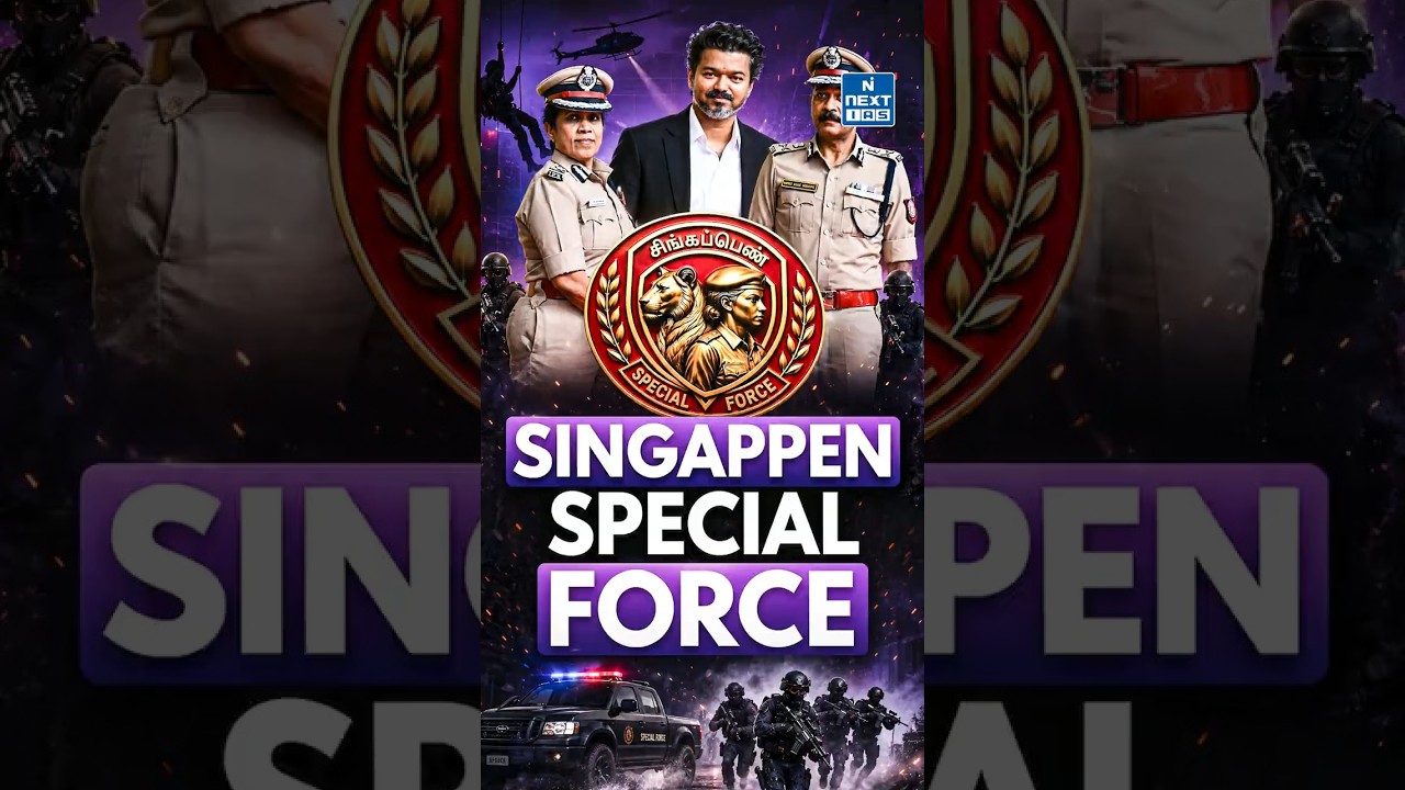 India&rsquo;s First Drone-Powered Women Police Force? | Singappen Special Force Explained | NEXT IAS