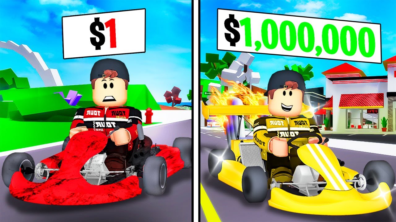 $1 to $1,000,000 Go Kart in Brookhaven RP..