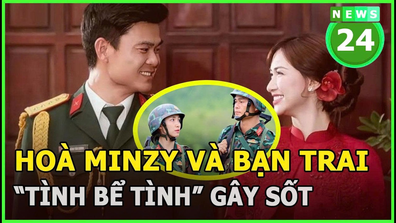 Loạt khoảnh khắc Đại úy Văn Cương chăm sóc Hòa Minzy 'tình bể tình' gây sốt | News24h