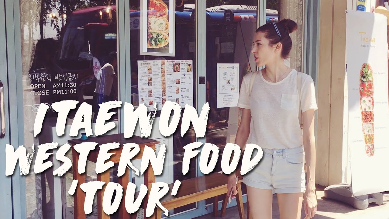 Western Food 'Tour' in ITAEWON, Seoul 국제커플 이태원 경리단길 브런치 & 평범한 주말 (자막 CC)