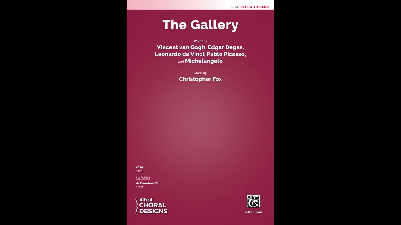The Gallery (SATB), by Christopher Fox &ndash; Score & Sound