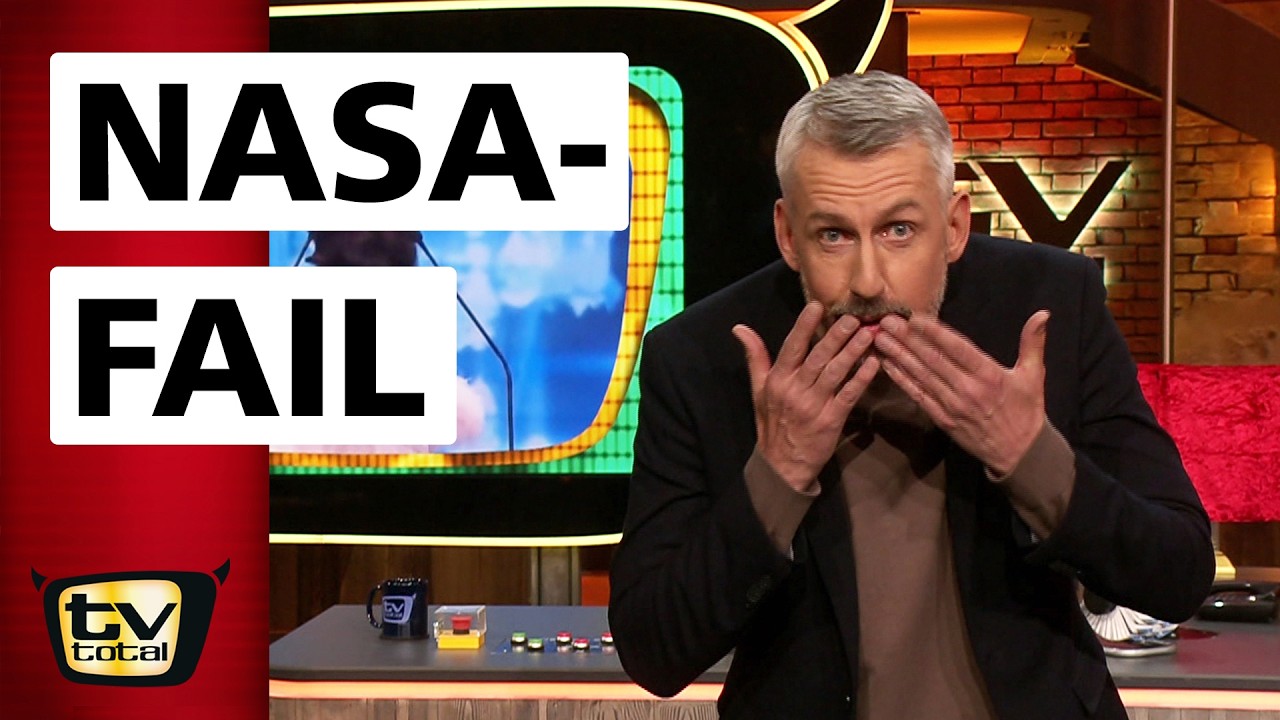 S&uuml;&szlig;e &Uuml;berraschung auf der Mondmission! | TV total