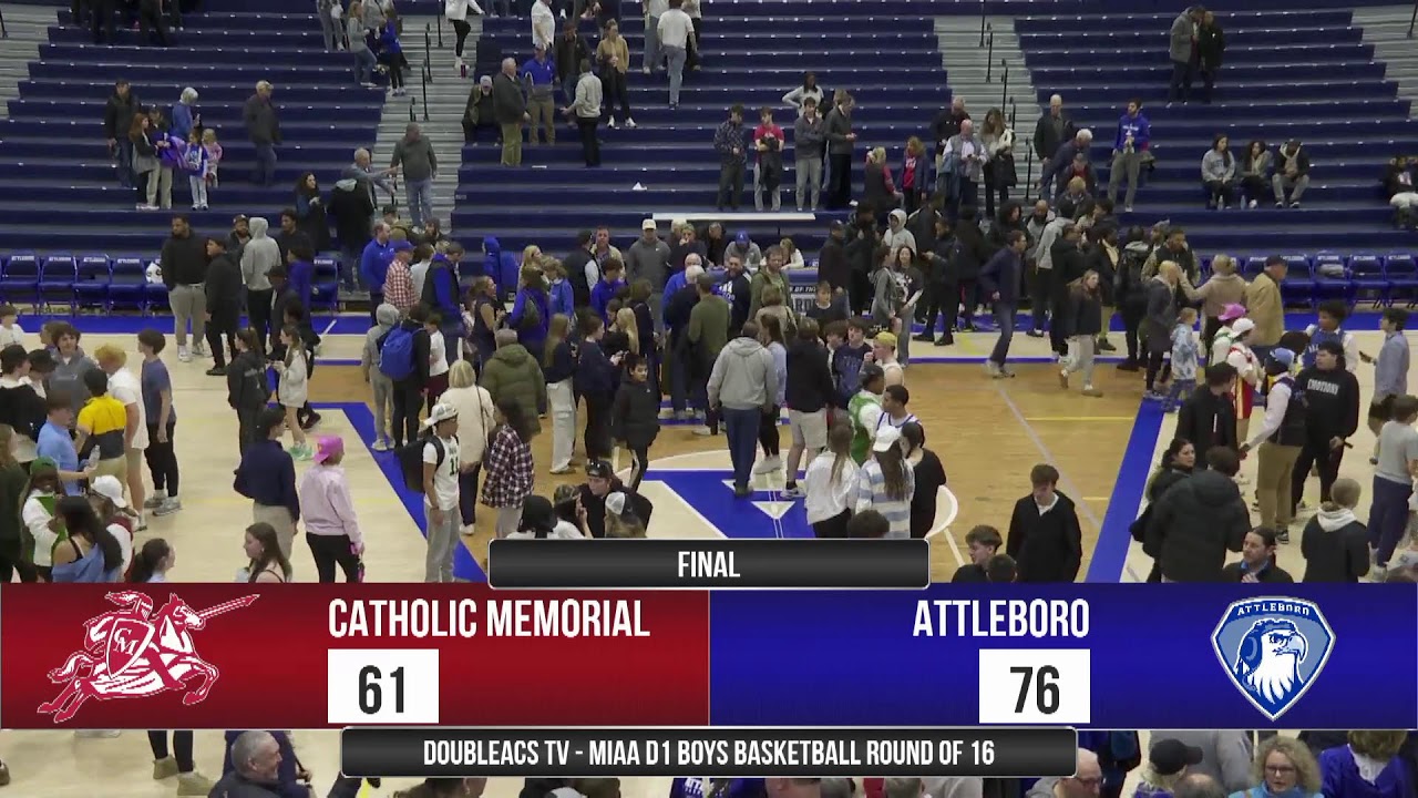 Boys Basketball: Catholic Memorial vs Attleboro 03-04-2025