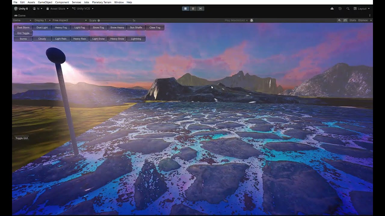 Sky Master ULTIMATE, tweaking sky color gradient, tint & moon halo for night time artistic control