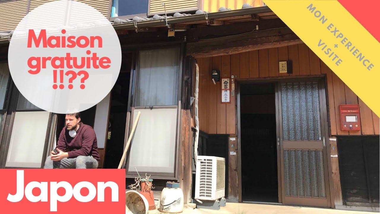 Maison gratuite au Japon?!! Mon experience + visite