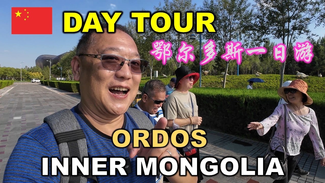 Ordos Day Tour | 鄂尔多斯一日游 - 中国内蒙古 | GENGHIS KHAN TOURIST AREA | YIHE ECOLOGICAL CULTURAL PARK | CHINA