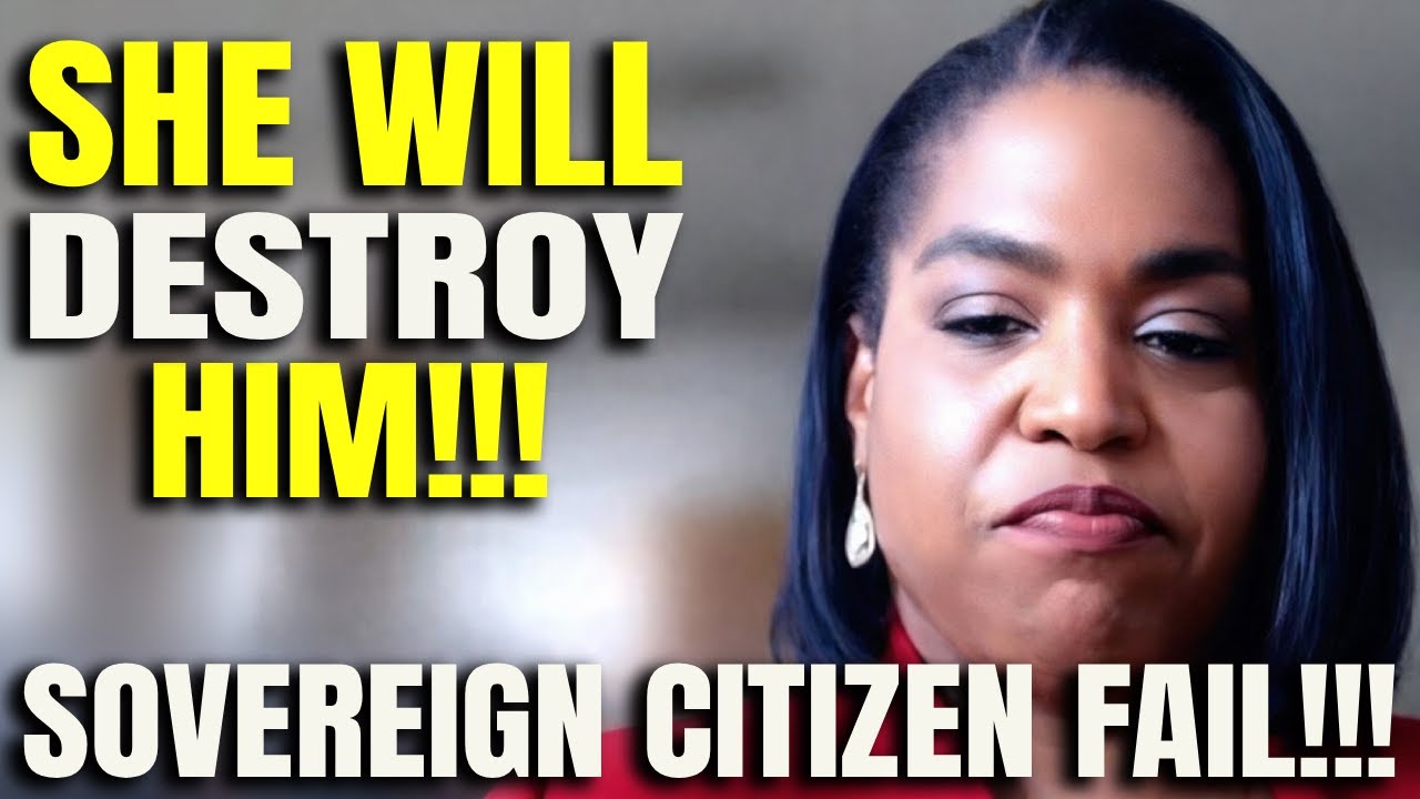 Judge And Prosecutor ABSOLUTELY DESTROY This Sovereign Citizen In Court!!! PRO SE FAIL!!!