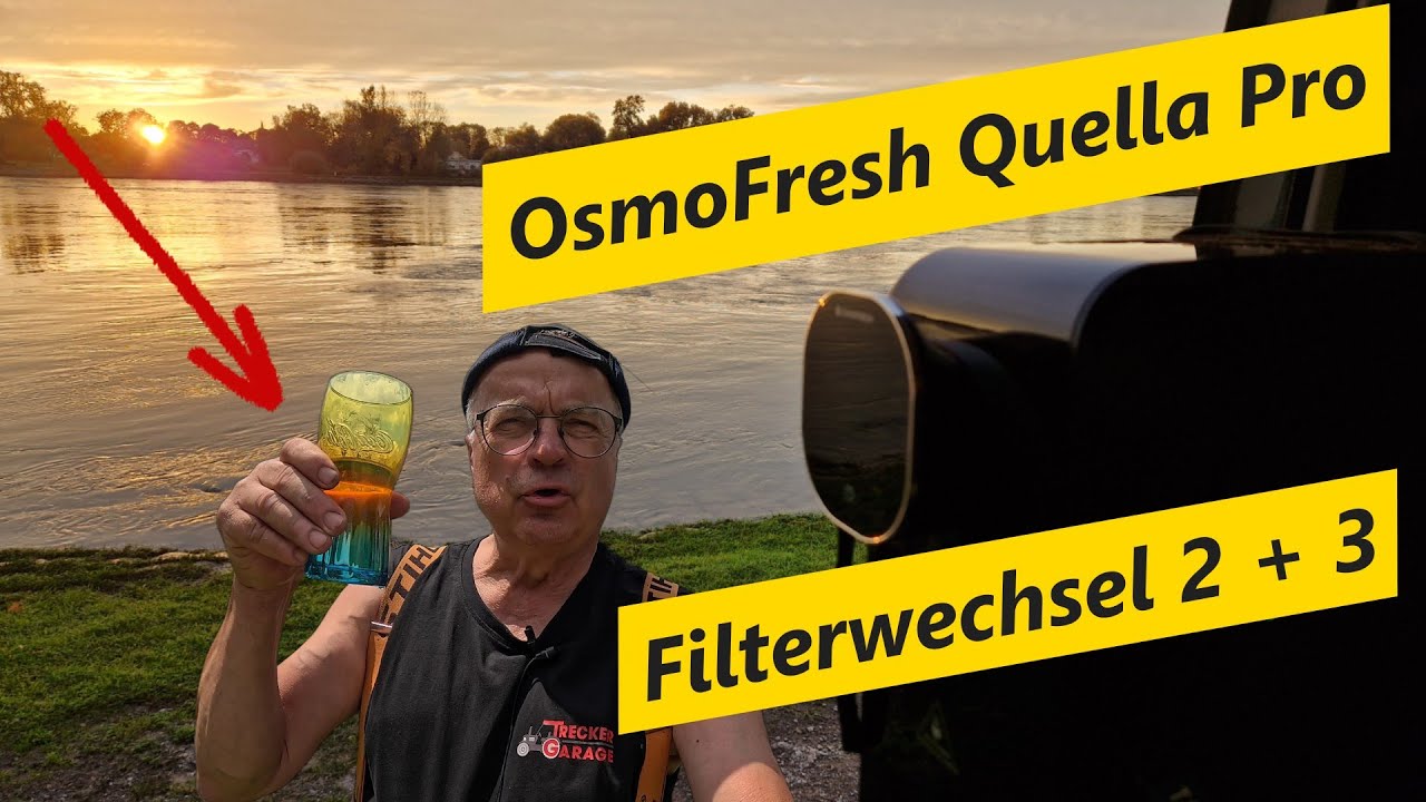 Filterwechsel am mobilen OsmoFresh Quella Pro – Sauberes Wasser zuhause & unterwegs im Wohnmobil