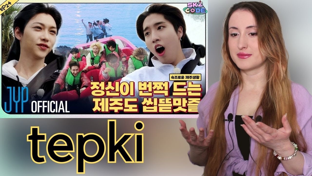 SKZ CODE Bölüm 24 Tepki | KPOP TEPKİ | KPOP REACTION | Stray Kids (SKZful Days in Jeju) #5 Ep.24