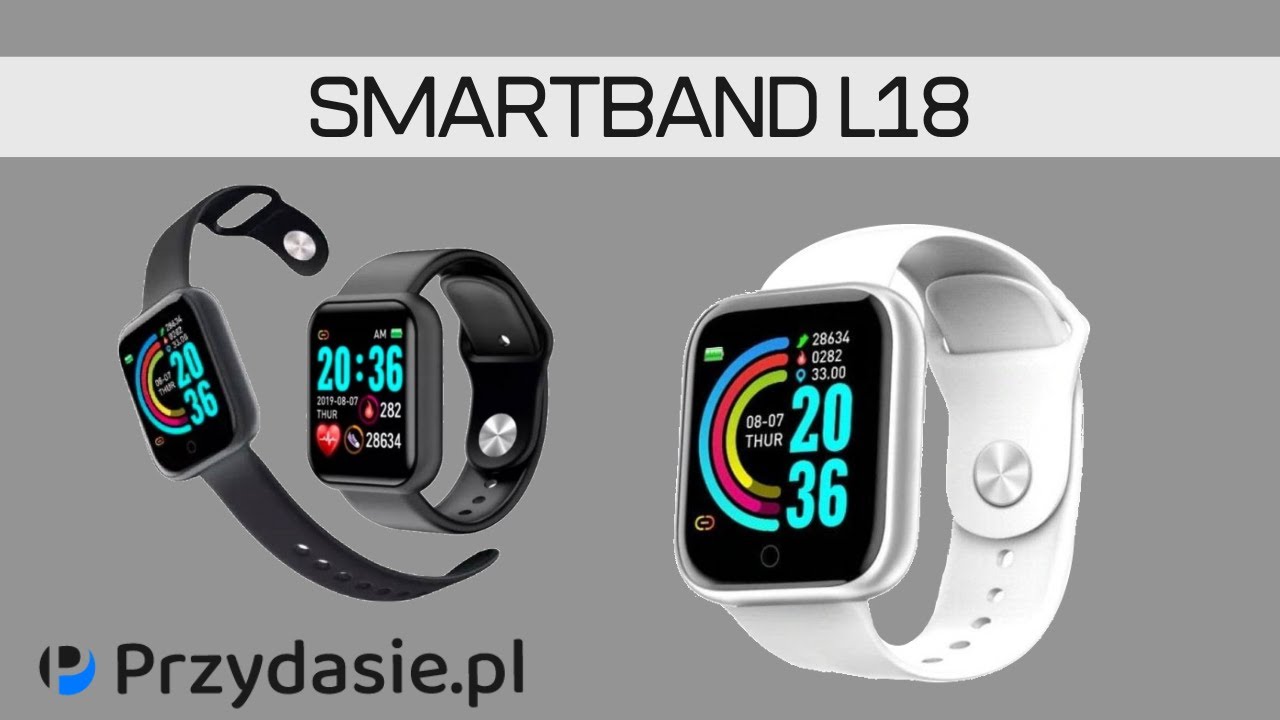 Smartband smartwatch l18 zegarek #2684 | PrzydaSiePL