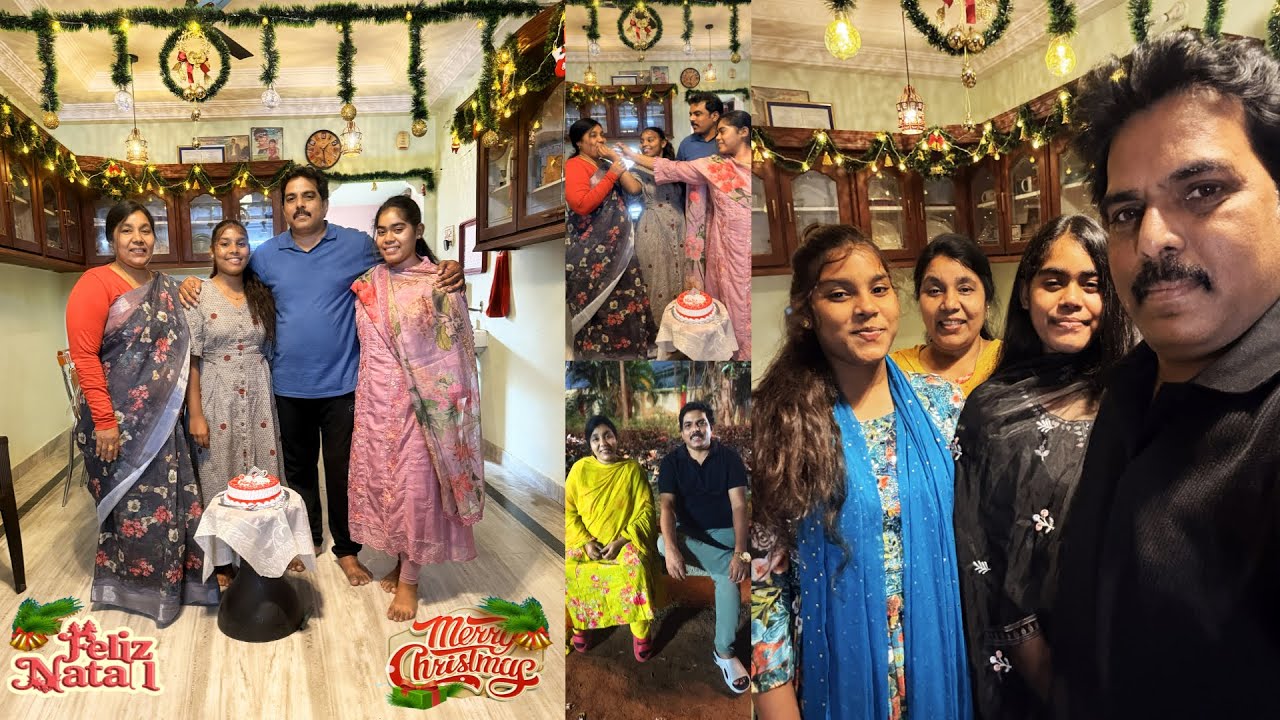 Christmas and our Wedding Anniversary Celebration. Glory to King of Jesus.