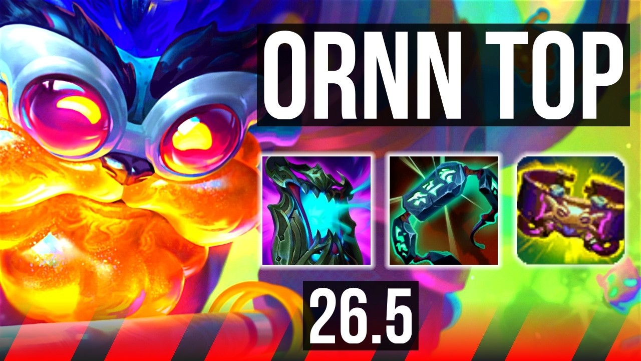 ORNN vs ZAAHEN (TOP) | EUW Master | 26.5