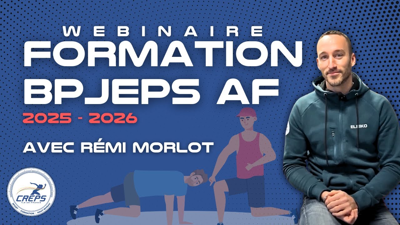 Webinaire de présentation du BPJEPS AF 2025/2026