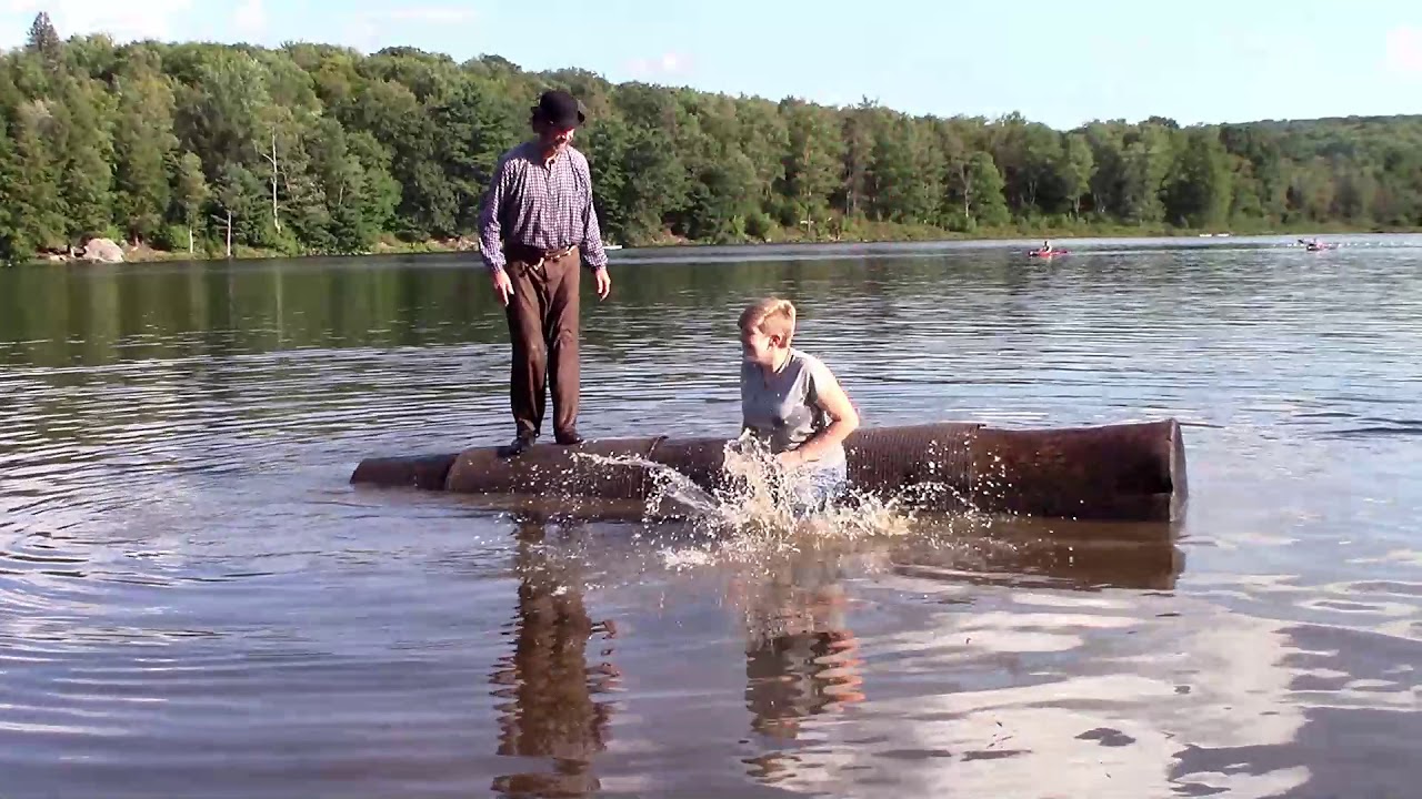 PARKER DAM STATE PARK ANNUAL WOODHICK DEMOSTRATION LOG BIRLING 2018