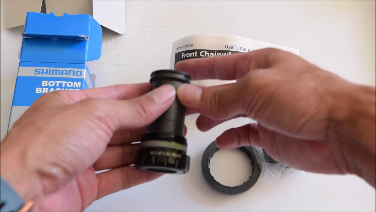 Shimano Ultegra SM BBR 60 bottom bracket unboxing and weight