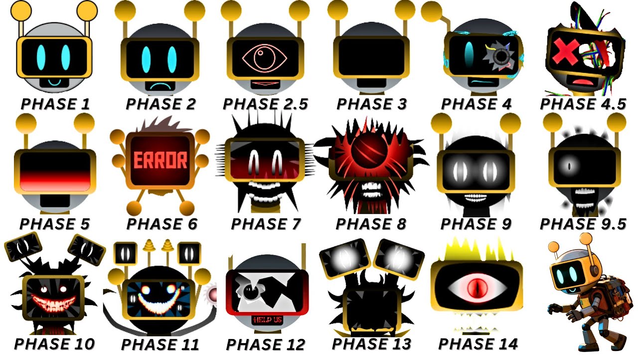 Every HORROR Phase of Fun Bot in 14 Minutes