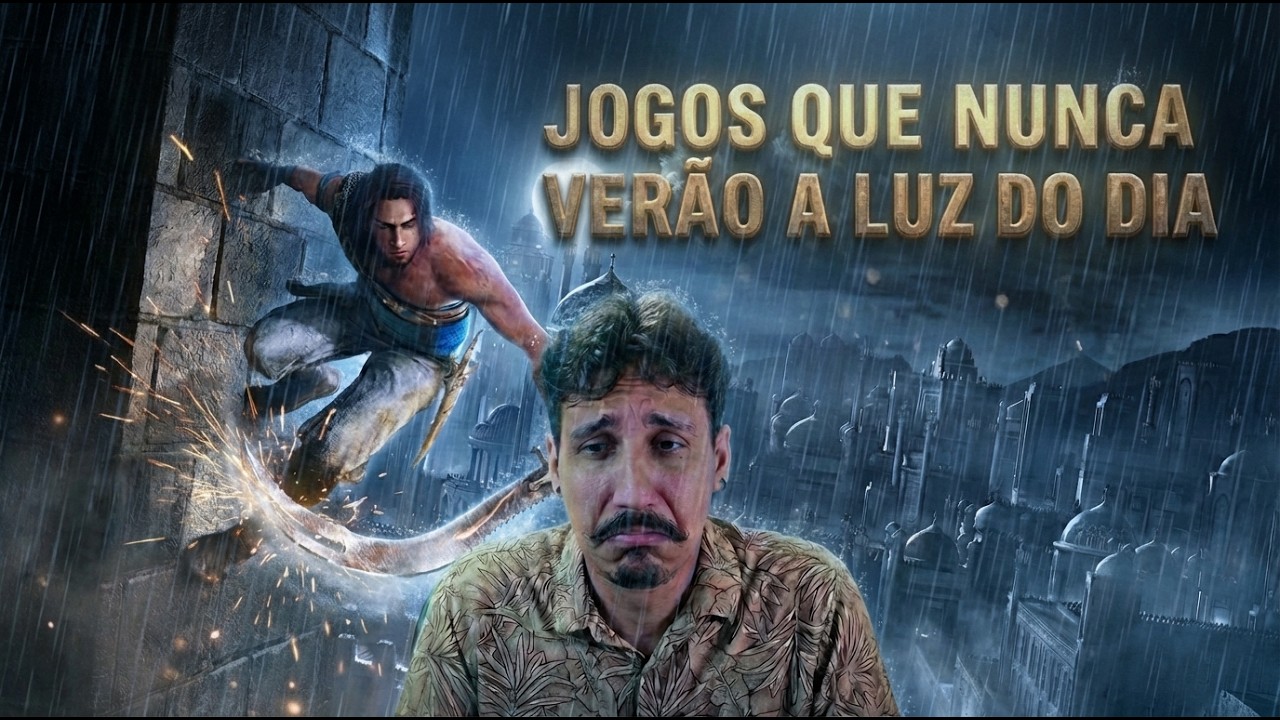 JOGOS QUE NUNCA VERÃO A LUZ DO DIA! 😭