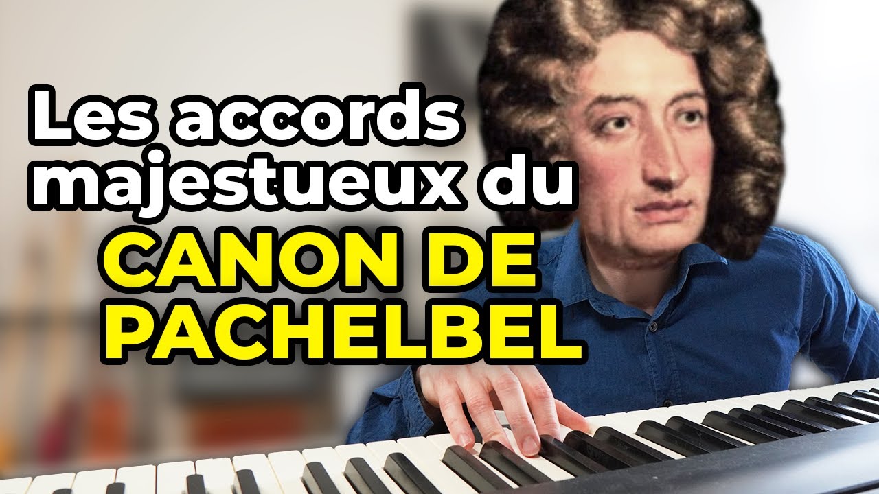 Joue les accords majestueux du Canon de Pachelbel au piano