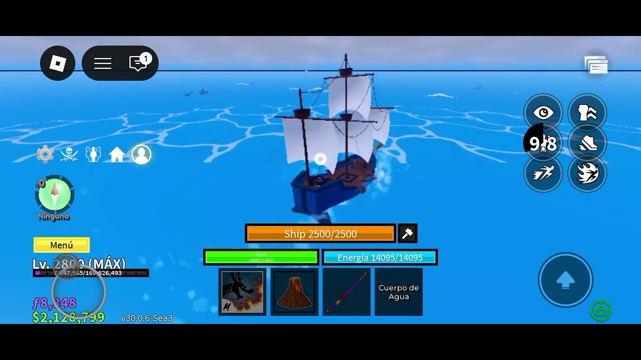 Jugando blox fruits y intentado conseguir 3M(jejeje se intento conseguir los 3M)