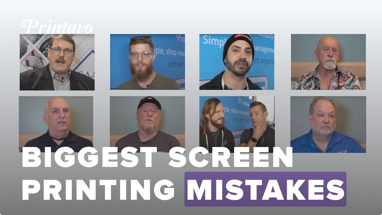 The Biggest Screen Printing Mistakes That Print Shops Make