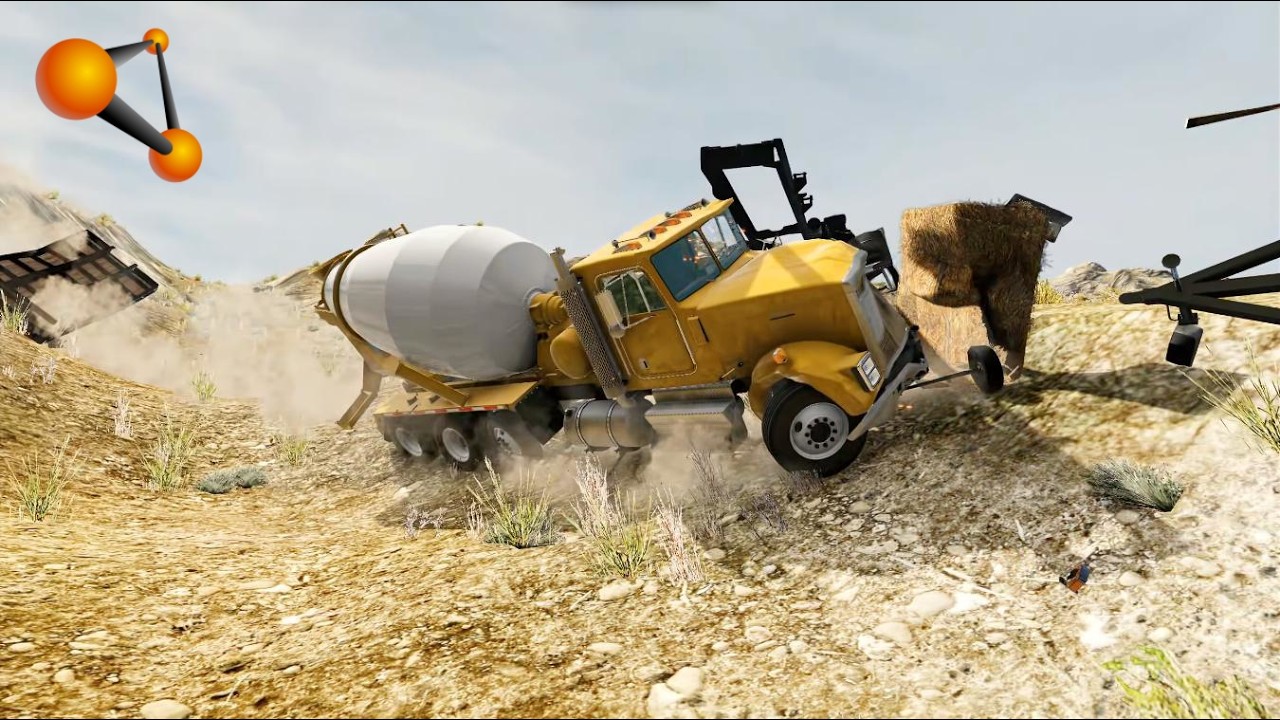 BeamNG Random Crash Test #1