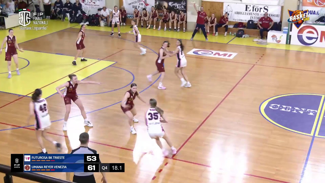 Finale Nazionale U15 Femminile - Futurosa Bk Trieste vs Umana Reyer Venezia