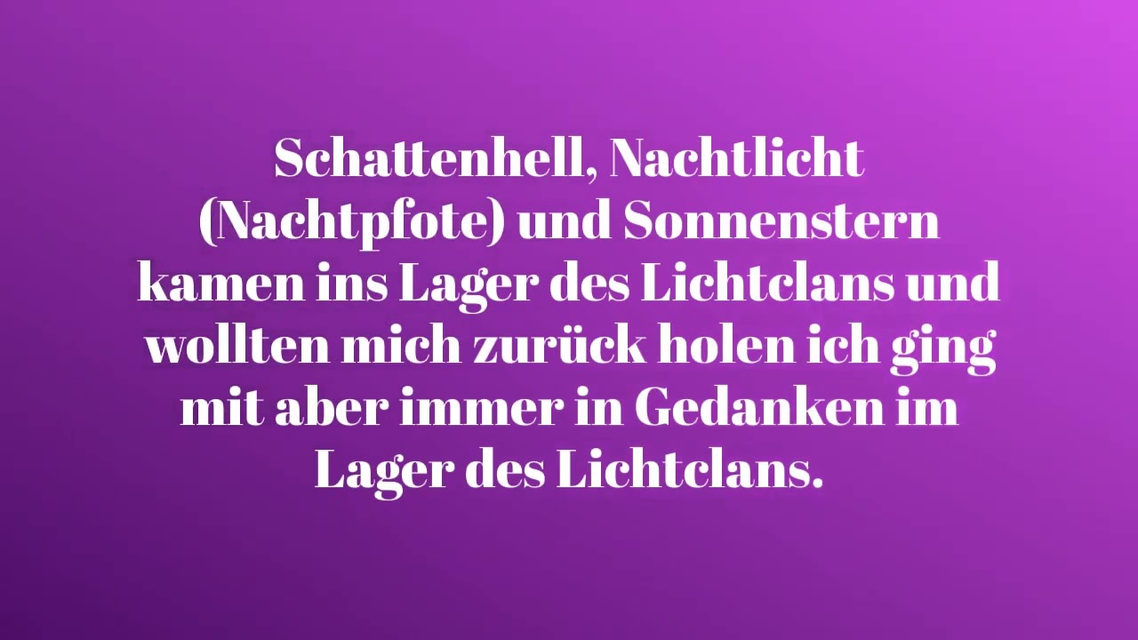 Warrior Cats Blaublütes geschichte (Ausgedacht)