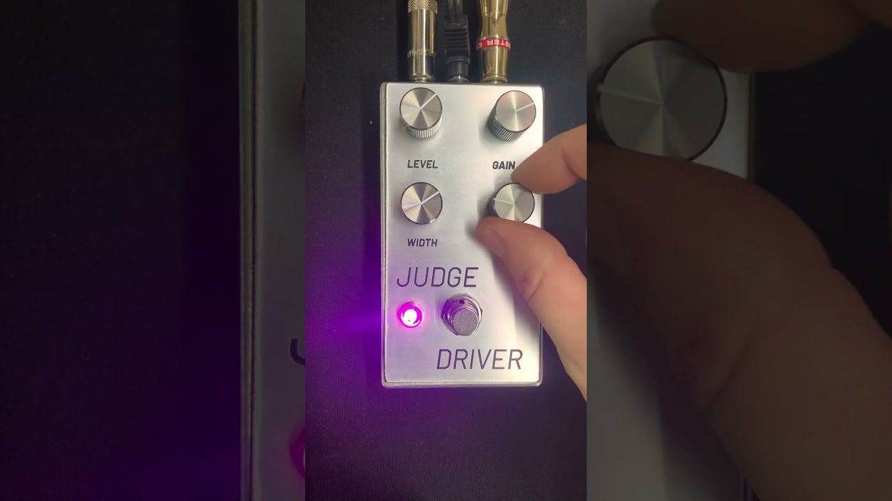 JUDGE DRIVER Pedal - The long demo