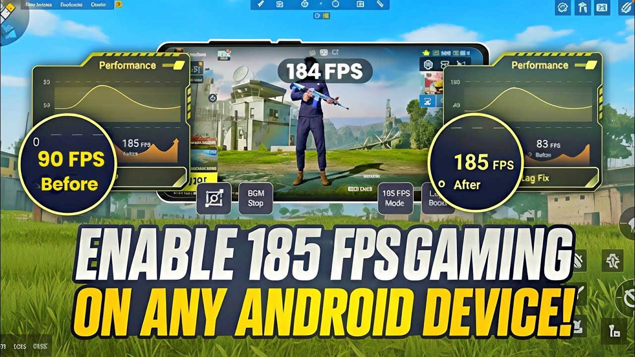 This Phone Can Run Any GAME at 185 FPS! Convert Low-End Phone Into Gaming Phone